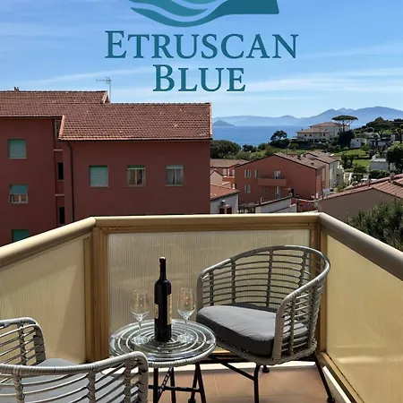 Daire Etruscan Blue House Piombino